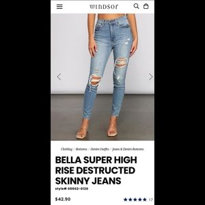 Windsor Jeans High rise skinny Jeans ankle length